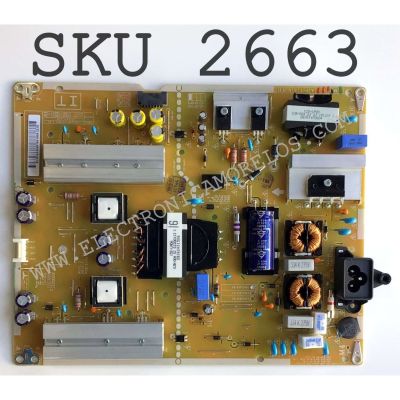 FUENTE DE PODER PARA TV LG / NUMERO DE PARTE EAY63689108 / EAX66203106 / LGP4760RI-15CH2-IT / 63689108 / EAX66203106(1.4) / PANEL LD550EUE (FH)(B1) / MODELOS 55SM5KE-BJ / 55SM5KE-BJ AUSSLJM / 55SM3C-B / 55SM5KD-B / 43SE3KE-B